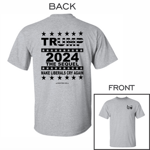 Trump 2024 The Sequel T-Shirt for Republicans - 2685 -