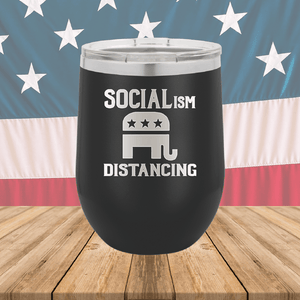 Socialism Distancing Tumbler - Stainless Steel - 2695 -