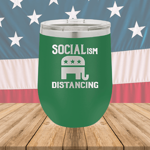 Socialism Distancing Tumbler - Stainless Steel - 2695 -