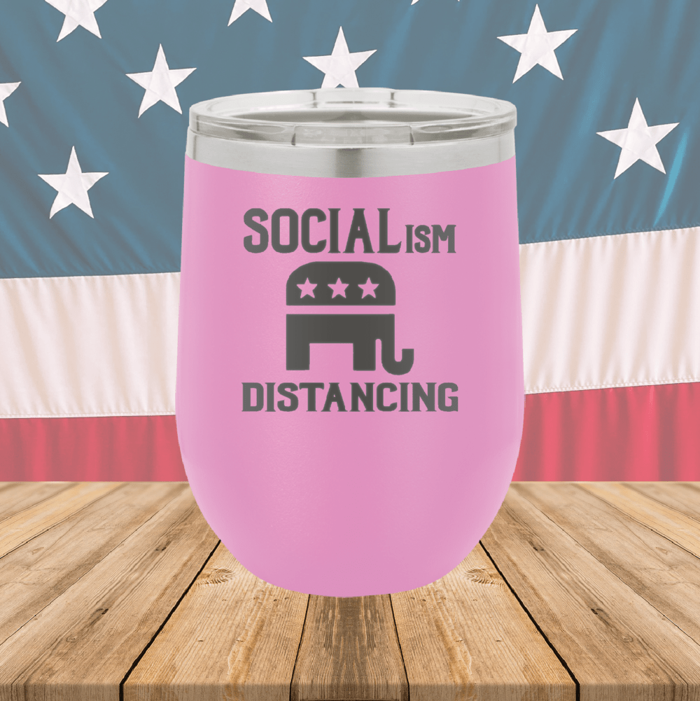 Socialism Distancing Tumbler - Stainless Steel - 2695 -
