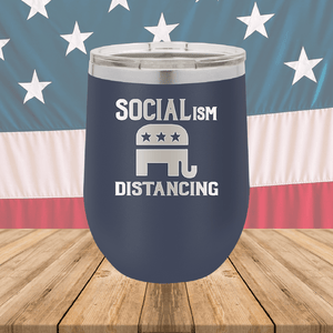 Socialism Distancing Tumbler - Stainless Steel - 2695 -