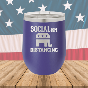 Socialism Distancing Tumbler - Stainless Steel - 2695 -