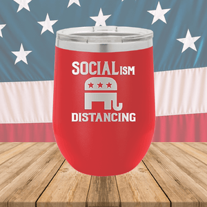 Socialism Distancing Tumbler - Stainless Steel - 2695 -