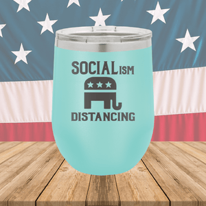 Socialism Distancing Tumbler - Stainless Steel - 2695 -