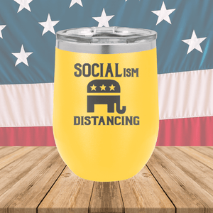 Socialism Distancing Tumbler - Stainless Steel - 2695 -