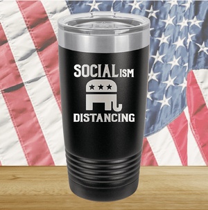 Socialism Distancing Tumbler - Stainless Steel - 2695 -