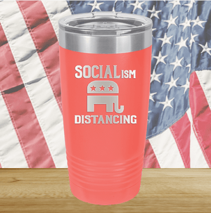 Socialism Distancing Tumbler - Stainless Steel - 2695 -