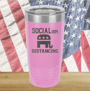 Socialism Distancing Tumbler - Stainless Steel - 2695 -