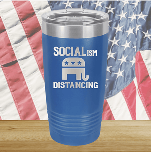 Socialism Distancing Tumbler - Stainless Steel - 2695 -