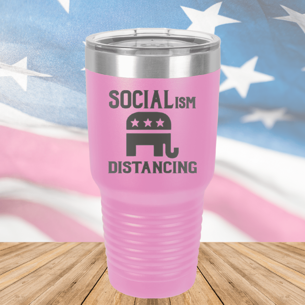 Socialism Distancing Tumbler - Stainless Steel - 2695 -