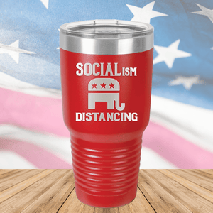 Socialism Distancing Tumbler - Stainless Steel - 2695 -