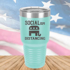 Socialism Distancing Tumbler - Stainless Steel - 2695 -