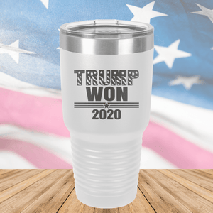 Trump Won 2020 1 Tumbler - Stainless Steel - 2705 -