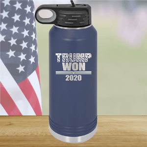 Trump Won 2020 1 Tumbler - Stainless Steel - 2705 -