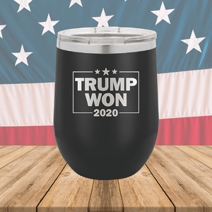 Trump Won 2020 2 Tumbler - Stainless Steel - 2706 -