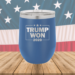 Trump Won 2020 2 Tumbler - Stainless Steel - 2706 -