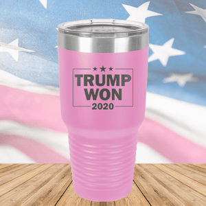 Trump Won 2020 2 Tumbler - Stainless Steel - 2706 -