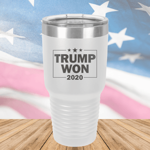 Trump Won 2020 2 Tumbler - Stainless Steel - 2706 -