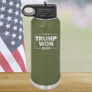 Trump Won 2020 2 Tumbler - Stainless Steel - 2706 -