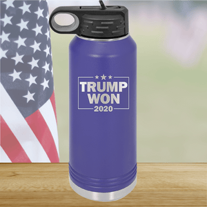 Trump Won 2020 2 Tumbler - Stainless Steel - 2706 -