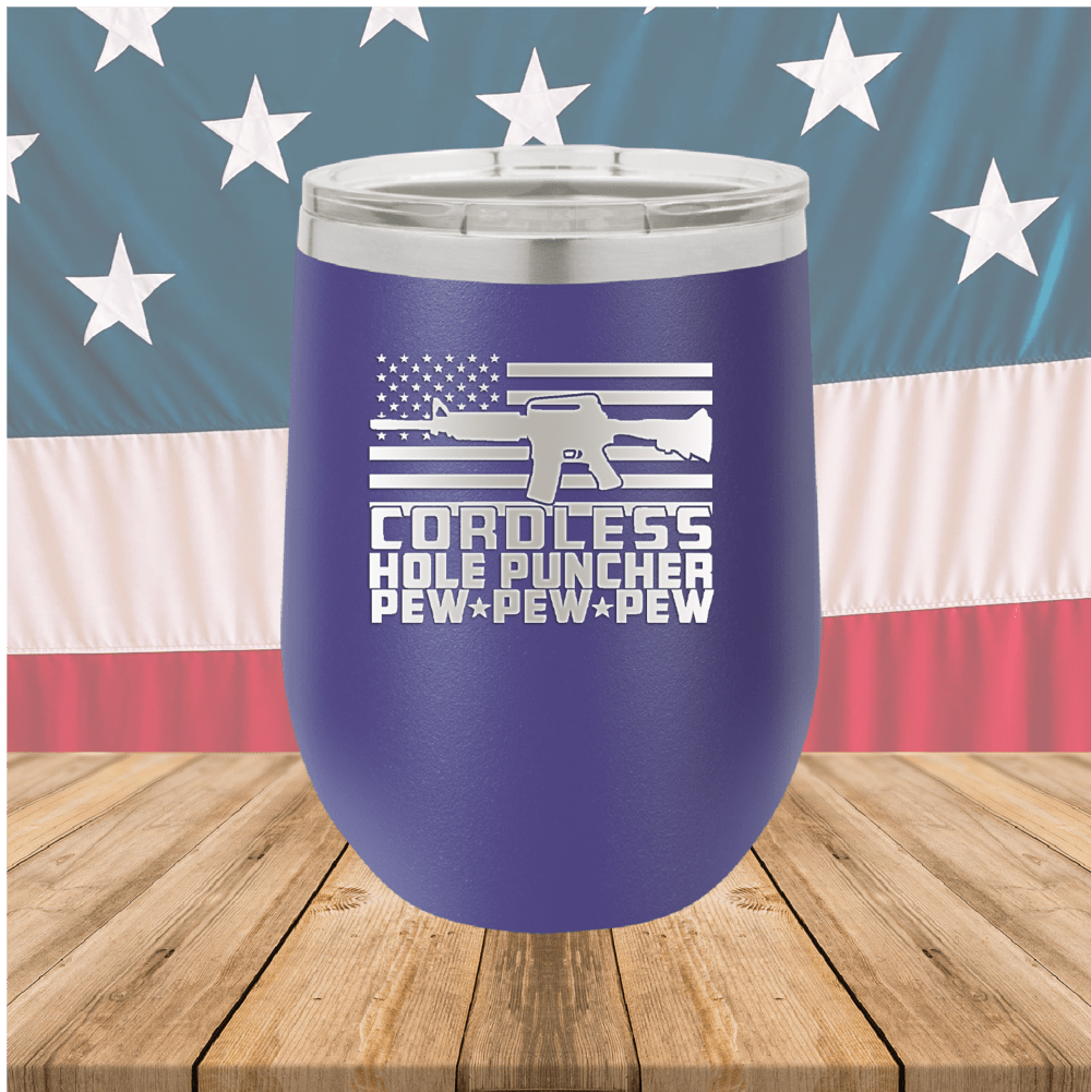 Cordless Hole Puncher Tumbler - Stainless Steel - 2707 -