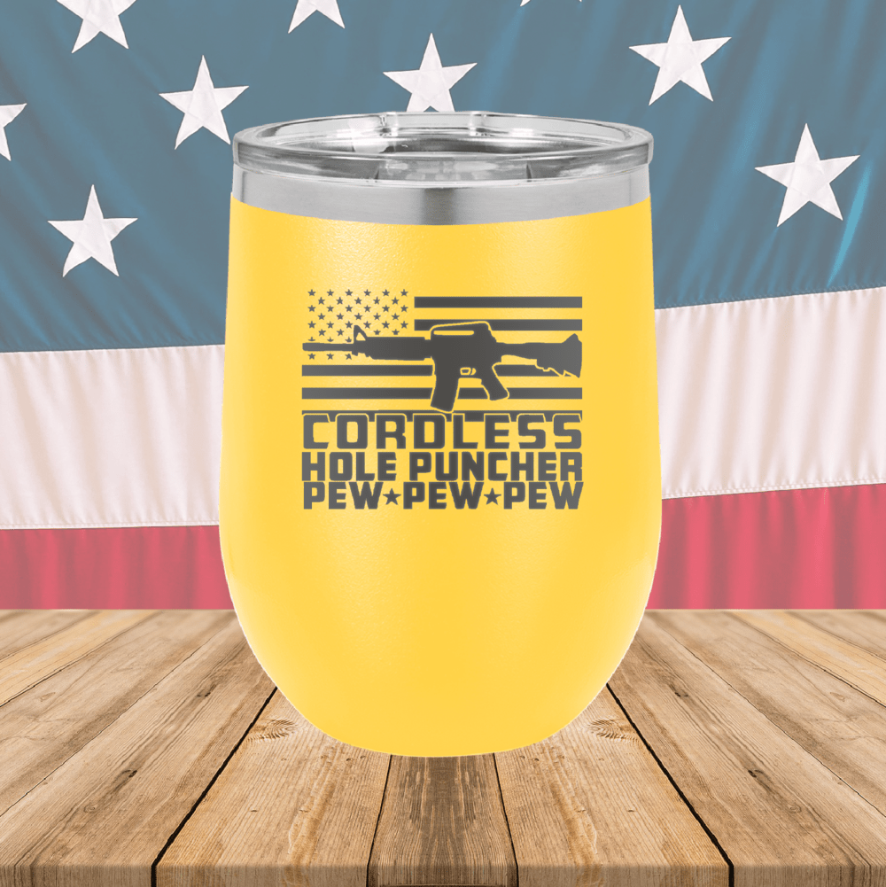 Cordless Hole Puncher Tumbler - Stainless Steel - 2707 -