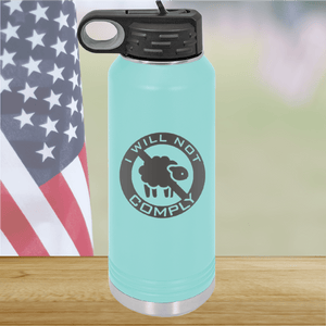 I Will Not Comply Sheep Tumbler - Stainless Steel - 2711 -