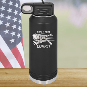 I Will Not Comply 3 Tumbler - Stainless Steel - 2714 -