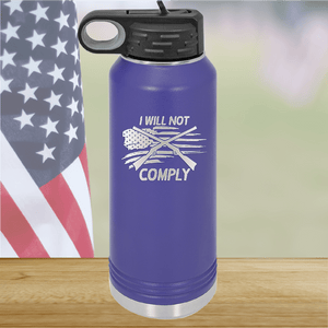 I Will Not Comply 3 Tumbler - Stainless Steel - 2714 -