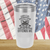 Sorry if My Patriotism Offends You Trust Me Your Lack of Spine Offends Me 2 Tumbler - Stainless Steel - 2717 -