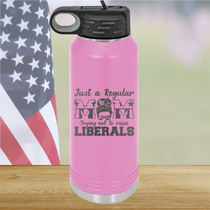 Just a Regular Mom Trying Not to Raise Liberals 2 Tumbler - Stainless Steel - 2727 -