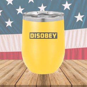 Disobey Tumbler - Stainless Steel - 2738 -