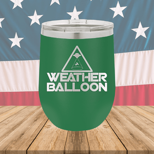 Weather Balloon Alien UFO 3 Tumbler - Stainless Steel - 2752 -