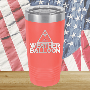 Weather Balloon Alien UFO 3 Tumbler - Stainless Steel - 2752 -