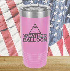 Weather Balloon Alien UFO 3 Tumbler - Stainless Steel - 2752 -