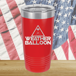 Weather Balloon Alien UFO 3 Tumbler - Stainless Steel - 2752 -