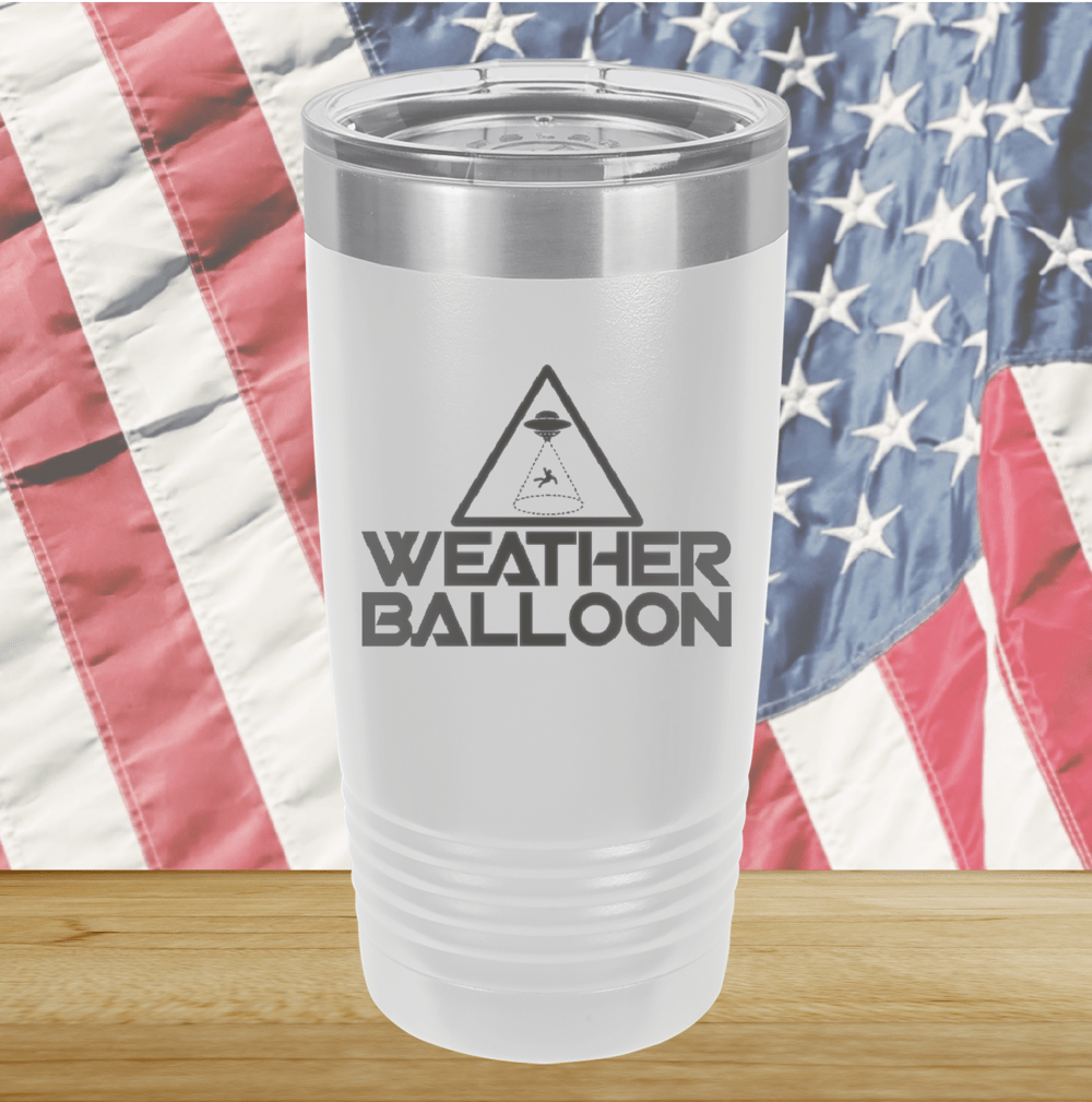 Weather Balloon Alien UFO 3 Tumbler - Stainless Steel - 2752 -