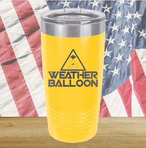 Weather Balloon Alien UFO 3 Tumbler - Stainless Steel - 2752 -