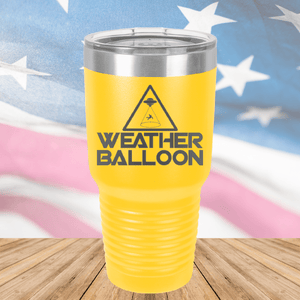 Weather Balloon Alien UFO 3 Tumbler - Stainless Steel - 2752 -