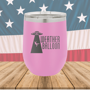 Weather Balloon Alien UFO 4 Tumbler - Stainless Steel - 2753 -