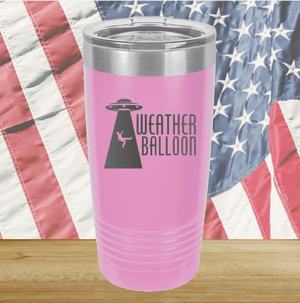 Weather Balloon Alien UFO 4 Tumbler - Stainless Steel - 2753 -