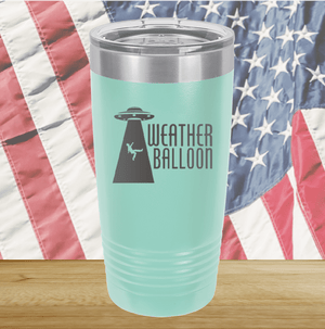 Weather Balloon Alien UFO 4 Tumbler - Stainless Steel - 2753 -