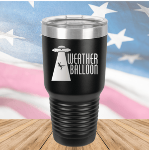 Weather Balloon Alien UFO 4 Tumbler - Stainless Steel - 2753 -