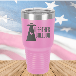 Weather Balloon Alien UFO 4 Tumbler - Stainless Steel - 2753 -