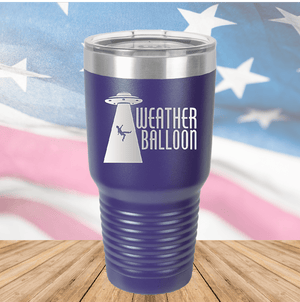 Weather Balloon Alien UFO 4 Tumbler - Stainless Steel - 2753 -