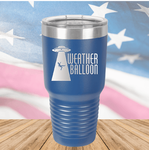 Weather Balloon Alien UFO 4 Tumbler - Stainless Steel - 2753 -