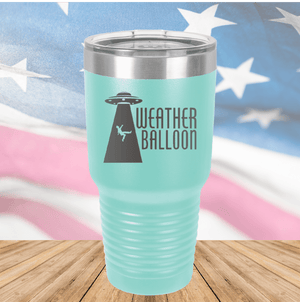 Weather Balloon Alien UFO 4 Tumbler - Stainless Steel - 2753 -