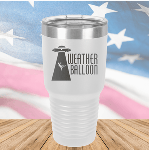 Weather Balloon Alien UFO 4 Tumbler - Stainless Steel - 2753 -