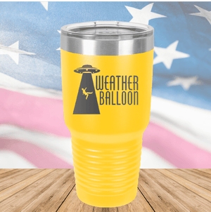 Weather Balloon Alien UFO 4 Tumbler - Stainless Steel - 2753 -