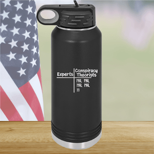 Experts Conspiracy Theorists Scorecard Tumbler - Stainless Steel - 2754 -